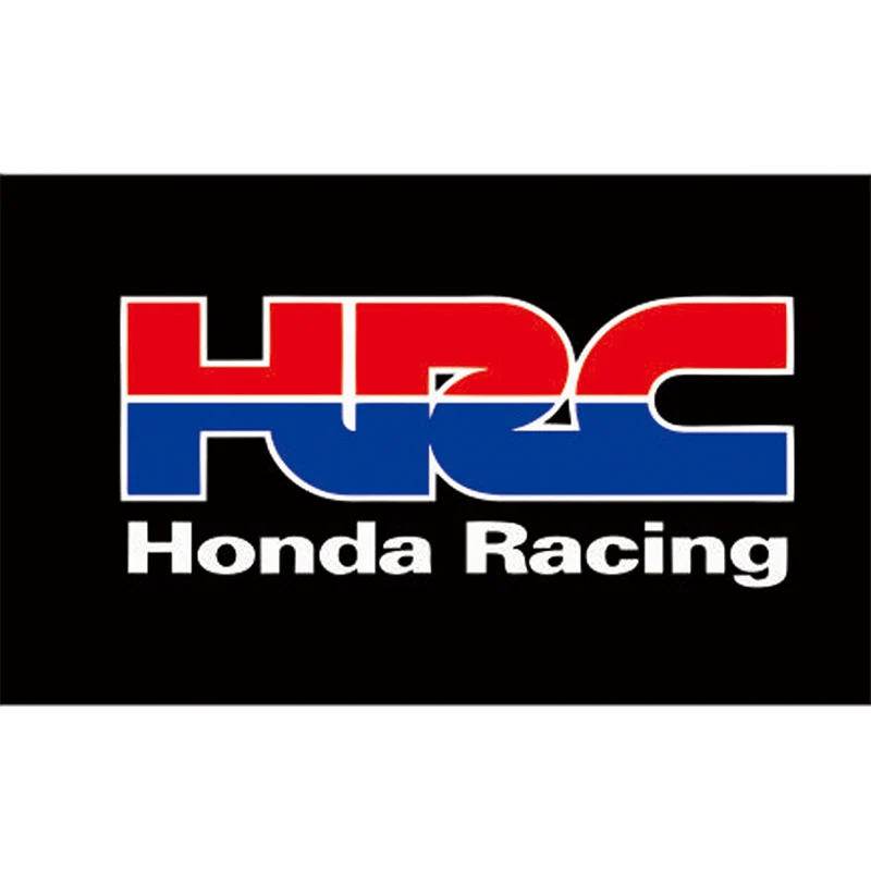 90x150 см мотоциклетный флаг honda hrc banner 3x5 футов полиэстер|Флаги баннеры и аксессуары|