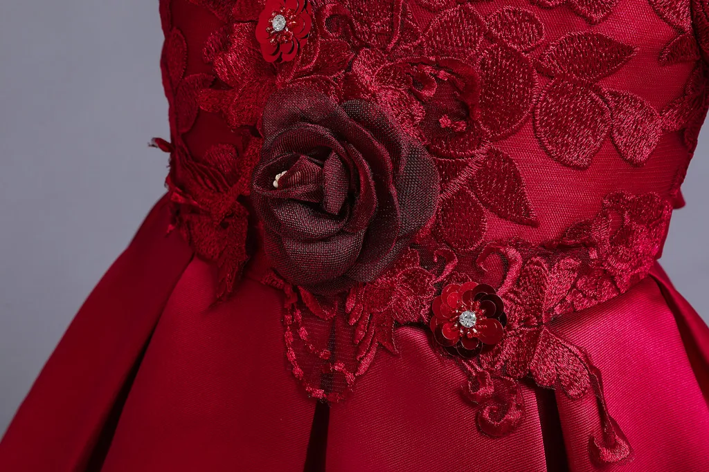 Детские платья для девочек; Vestidos; платье принцессы с цветочным рисунком для девочек; праздничное платье принцессы; платье для дня рождения; платье для свадьбы