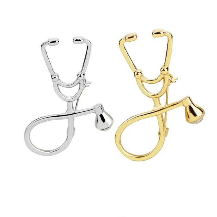 

2019 European And American Minimalist Geometry Doctor Echometer Creative Design-Brooch Alloy Creative Geometry Brooch Wholesale