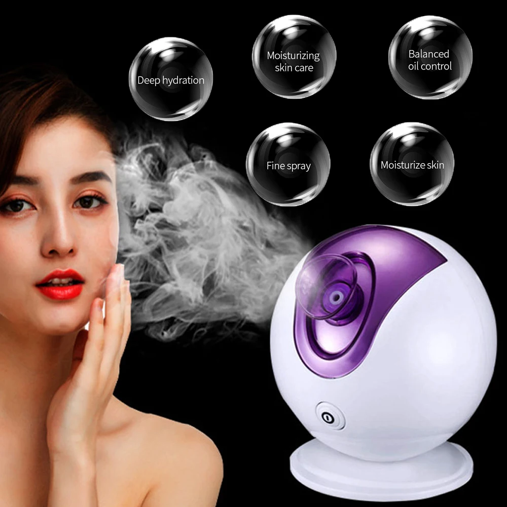 

Deep Hydration Facial Steamer Nano Face Sprayer Vaporizer Skin SPA Beauty Instrument Machine Whitening Moisturizing Exfoliating