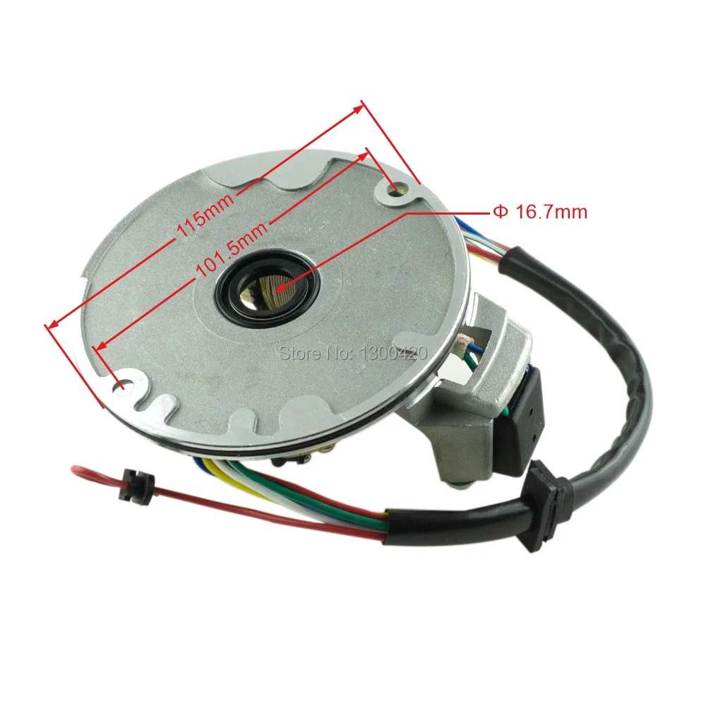 2 катушки статора пластина для китайского JH70 70cc 90cc 110cc 125cc Байк ATV