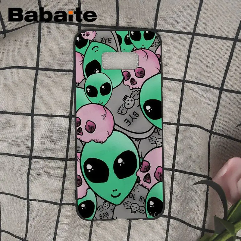 cartoon alien space