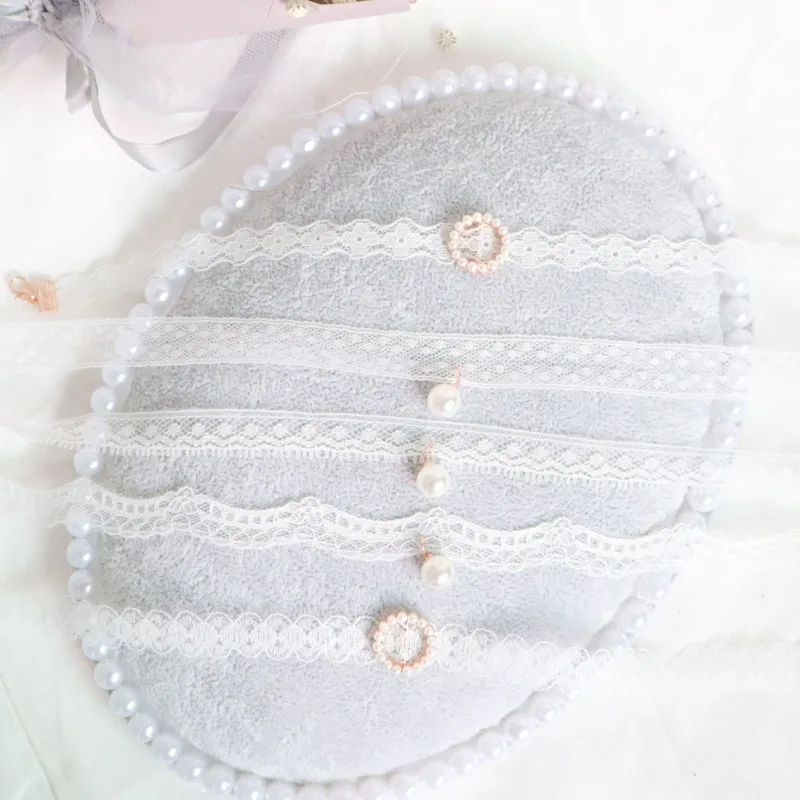 Япония и Корея летняя Новинка белая кружевная жемчужная короткая цепочка на ключицы для женщин и девушек модные ювелирные изделия оптом