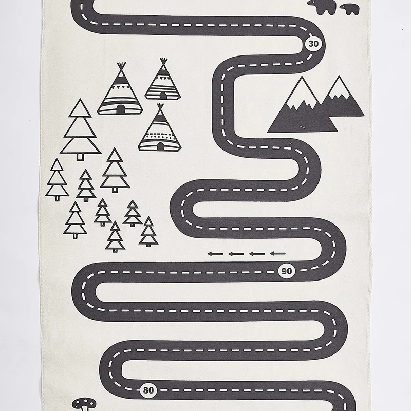 Baby Kids Playmat Activity Developing Rug Mat Crawling Carpet Baby Room Decoration Play Mat Children Thick YZL014