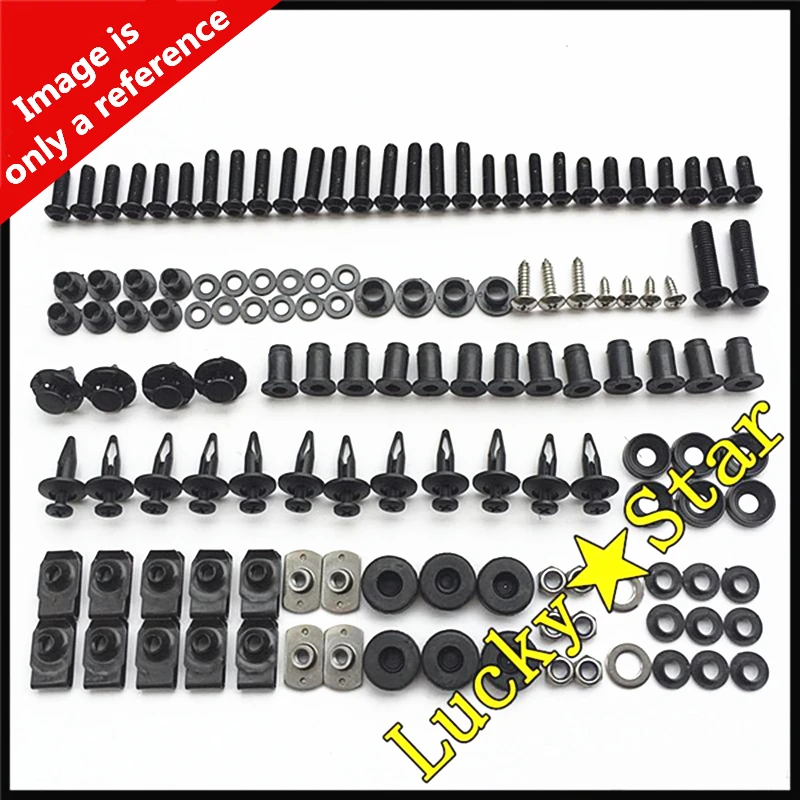 Kawasaki ZX-9R 98 99 00 01 Motorcycle Fairing Bolt Kit Complete Screws and Fasteners kit ZX9R 1998 1999 2000 2001 