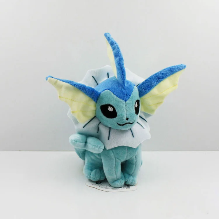 20 см 9 шт./партия плюшевые игрушки Аниме Мягкие Sylveon Eevee Espeon Jolteon vaporion Flareon Glaceon куклы игрушки для детей
