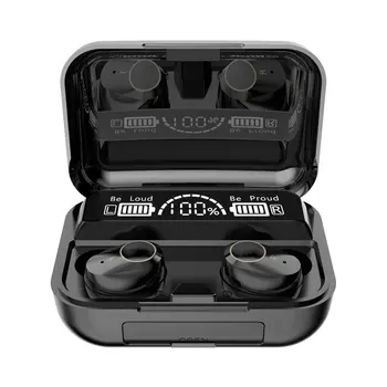 

Magnetic Charger With Charging Case Bluetooth 5.1 In-Ear Wireless Earbuds Auto Pairing LED Display Big Screen TWS Stereo