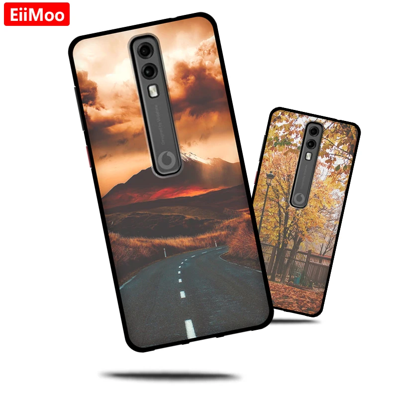 Чехол EiiMoo для Vodafone V10 Для Smart VDF730 силиконовая задняя крышка из ТПУ с принтом V 10