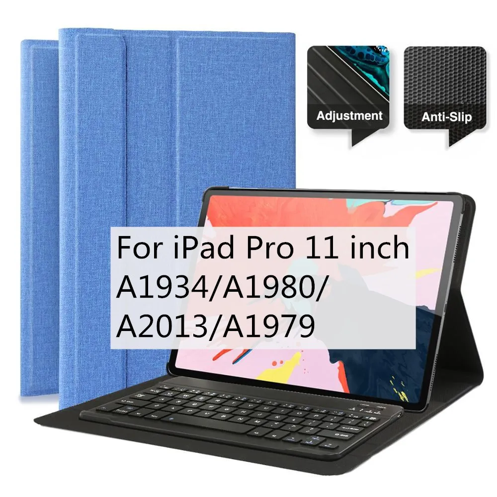 Умный чехол-клавиатура для iPad Pro 12," 3-го поколения для iPad Pro 11 дюймов Bluetooth чехол-клавиатура - Цвет: For iPad pro 11