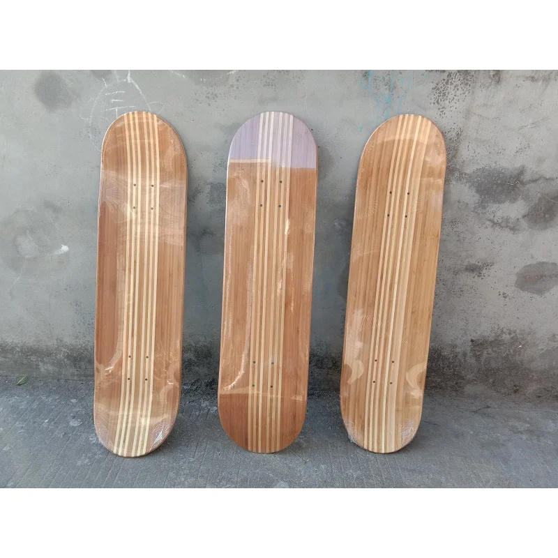 31*8 INCH bamboo with canandian maple deck skateboard deck Tougher - Main Image
