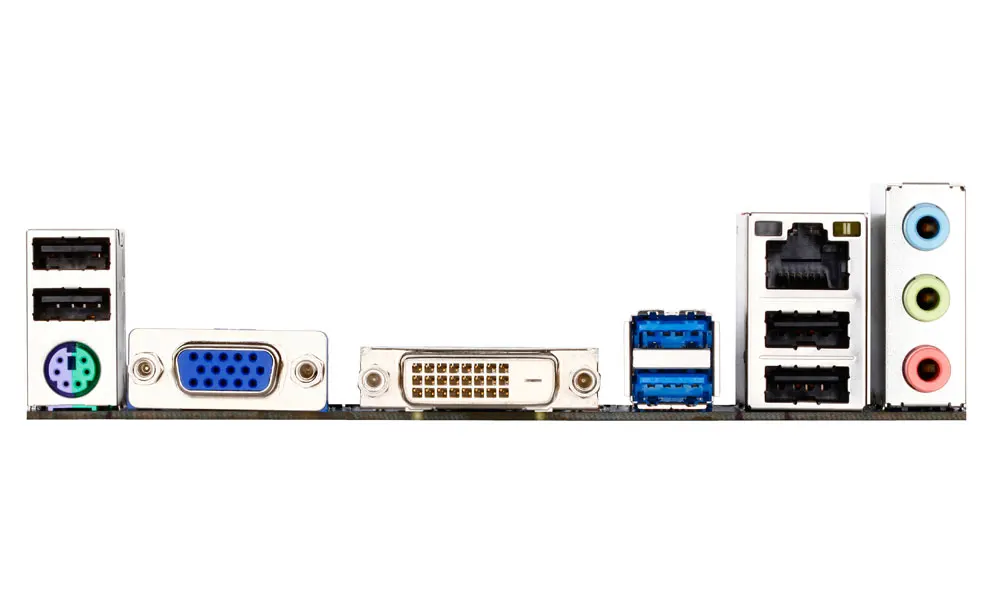 Б/у GIGABYTE GA B75 D3V Dual UEFI BIOS с технологией Hybrid EFI может поддерживать жесткие диски