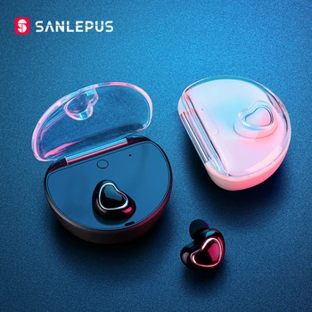 

SANLEPUS Mini Bluetooth Earphone Wireless Headphone Handsfree Earbud With Micphone/Charging Box For Phones iPhone Samsung xiaomi