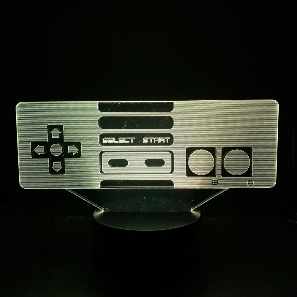 Светодиодный ночсветильник игровые контроллеры лучший подарок для мальчиков