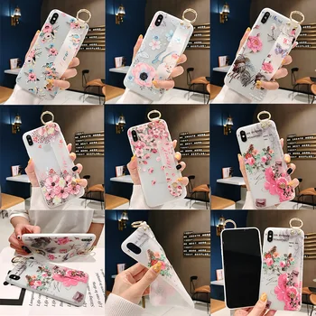 

Wrist Strap Case for Samsung Galaxy A70 A50 A30 A20 A10 A40 M40 S8 S9 Plus S10 Lite S10E Note10 Pro Desktop Stand Case Cover