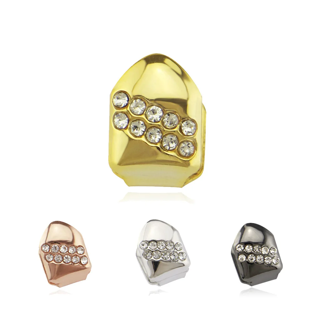 1 шт. хип хоп одиночный зуб Grillz Кепка Хэллоуин ювелирные изделия Bling