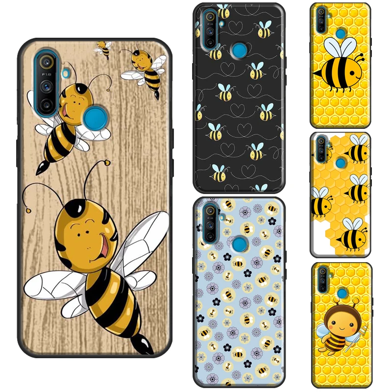 Чехол Bumble Bee Honey comb для OnePlus 9 Pro 8 7T 8T Nord чехол Realme 7 6 Q3 7i C3 C11 C15 GT | Мобильные телефоны и