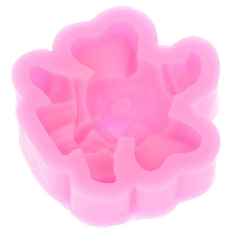 

3pc/1Pc Sugarcraft Animal Elephant Silicone Fondant Mold Resin Clay Baking Moulds Cake Decorating Tools Chocolate Gumpaste