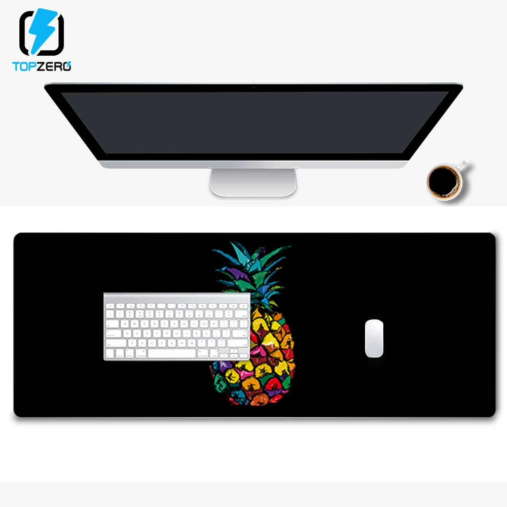 

Summer Fruit Anti-slip Rubber Mouse Mat Large Gaming Mouse Pad Keyboard Pad Desk Mat Laptop Computer Gamer Mousepad 80*30 cm