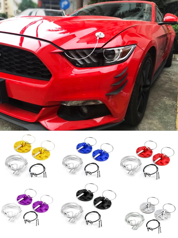 Защитная решетка для капота автомобиля из алюминиевого сплава Mustang 2015-2020 внешние
