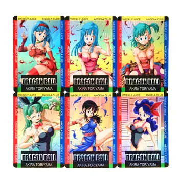 

18pcs/set Super Dragon Ball Z Sexy Gentleman Chichi Bulma Android 18 Heroes Battle Card Ultra Game Collection Cards