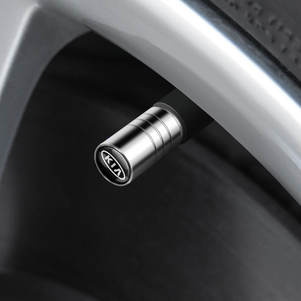 For Kia Sportage Ceed Rio Picanto Sorento Rio 3 Rio 4 K1 K2 K3 K4 4Pcs Car Tire Wheel Valve Cap Air Cover Badge Car Styling For Kia Sportage Ceed Rio Picanto Sorento Rio 3 Rio 4 K1 K2 K3 K4 4Pcs Car Tire Wheel Valve Cap Air Cover Badge Car Styling