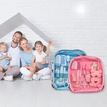 Портативный детский набор для кормления ножницы и щипчики для ногтей расческа ножницы для ухода полный набор инструментов и полный набор средств по уходу за грудным ребенком