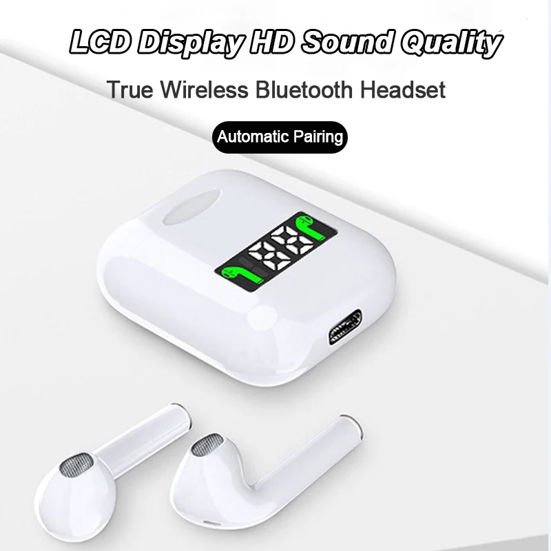 Новинка i99 tws Bluetooth V5.0 наушники беспроводные наушники светодиодный дисплей гарнитура наушники с микрофоном для iPhone samsung xiaomi