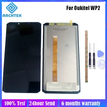 

6.0 inch For Original Oukitel WP2 LCD Display + Touch Screen Digitizer Assembly Parts 100% Tested Free Tools