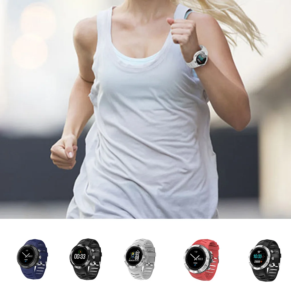 Round Touch Screen Sport Smart Watch IP67 Waterproof Heart Rate Smartwatch Men Outdoor Pedometer Smartwatch