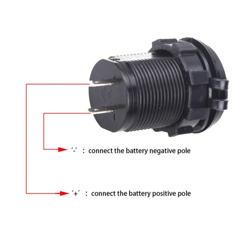 12 V-24 V 3.1A двойной USB зарядное устройство для мотоцикла Авто Грузовик ATV Лодка светодиодный двойной USB разъем крепление зарядное устройство адаптер питания