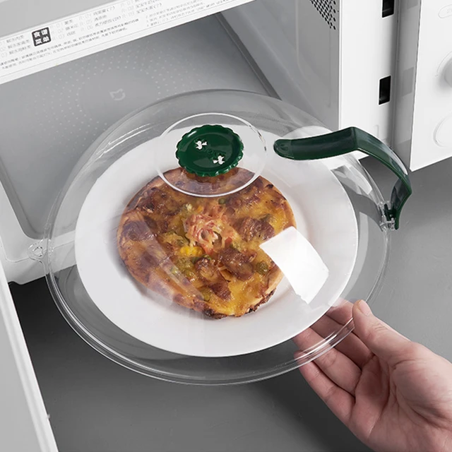 Magnetic Microwave Splatter Cover  Silicone Microwave Plate Cover -  Silicone - Aliexpress