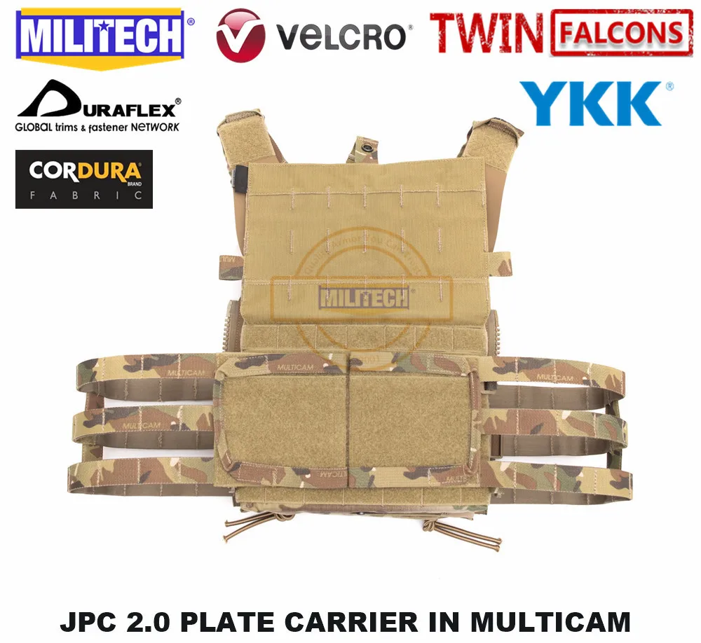 MILITECH TW TWINFALCONS JPC 2,0 несущий тактический жилет из DELUSTERING CORDURA MIL SPEC несущий жилет CRYE CP жилет