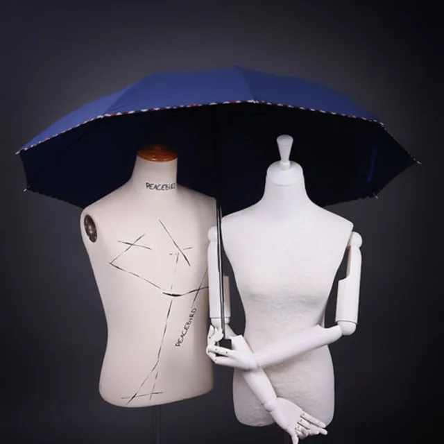 Uv-Ellenes Hajtásgátló Esernyő Női Férfi Nyolc Csontkocsi Luxus Nagyvállalati Férfiak Eső Nők Ajándék Parasol Vízálló - Image 3