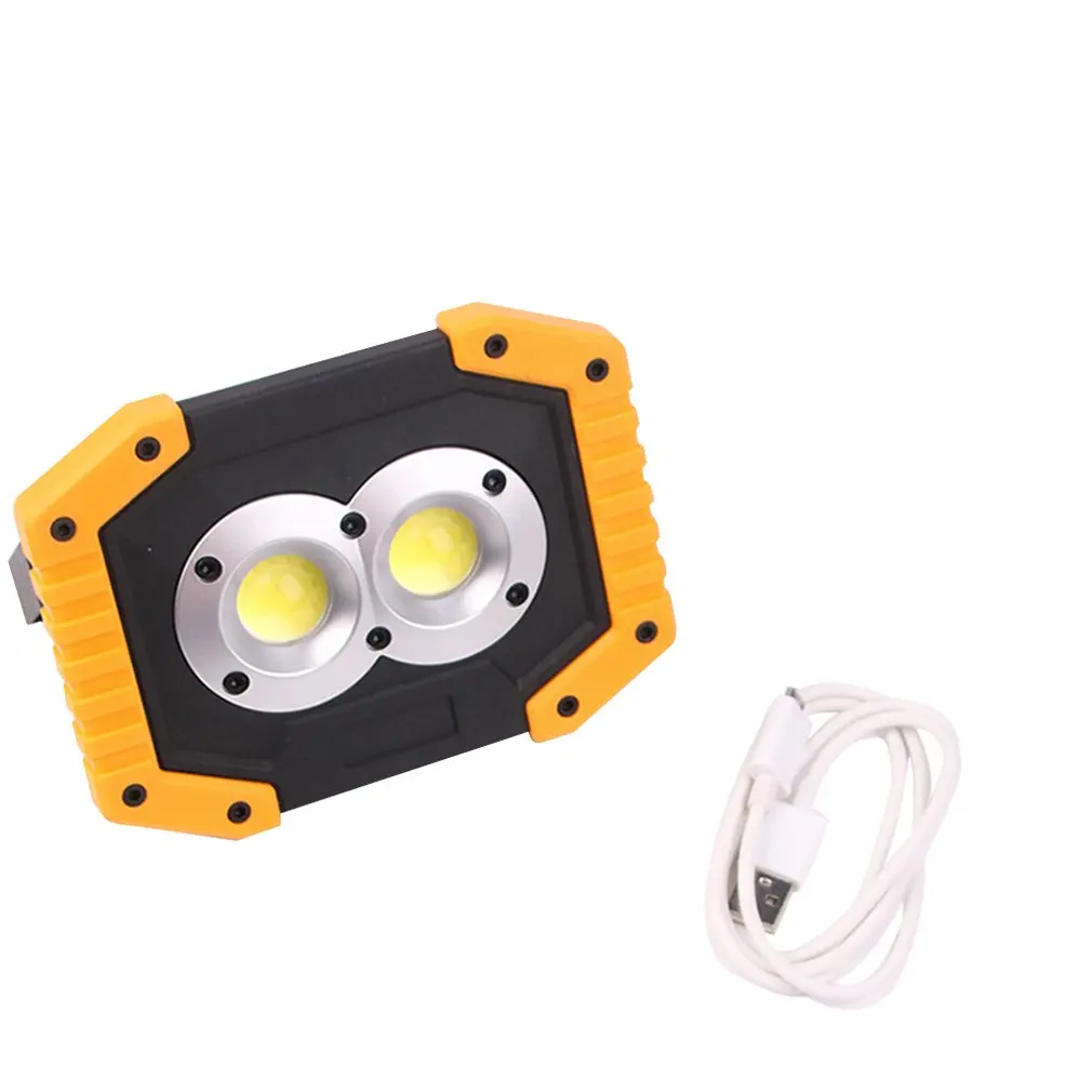 

20W Portable COB LED Camping Lantern Rechargeable Work Lamp Light Floodlight Flashlight Outdoor Tent Lamp Spotlight Searchlight