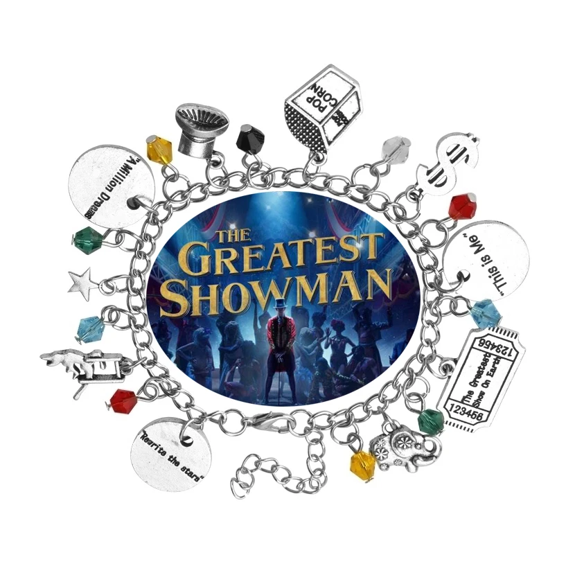

The Greatest Showman"A Million Dream"Charm Bracelet This Is Me Wristlet For Women Girl Christmas Gift Halloween Bracelets