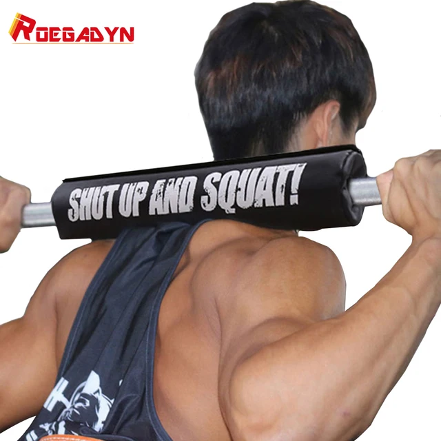 ROEGADYN Barbell Shoulder Cover Squat thickened long barbell mat Neck guard Fitness sports protective gear 1