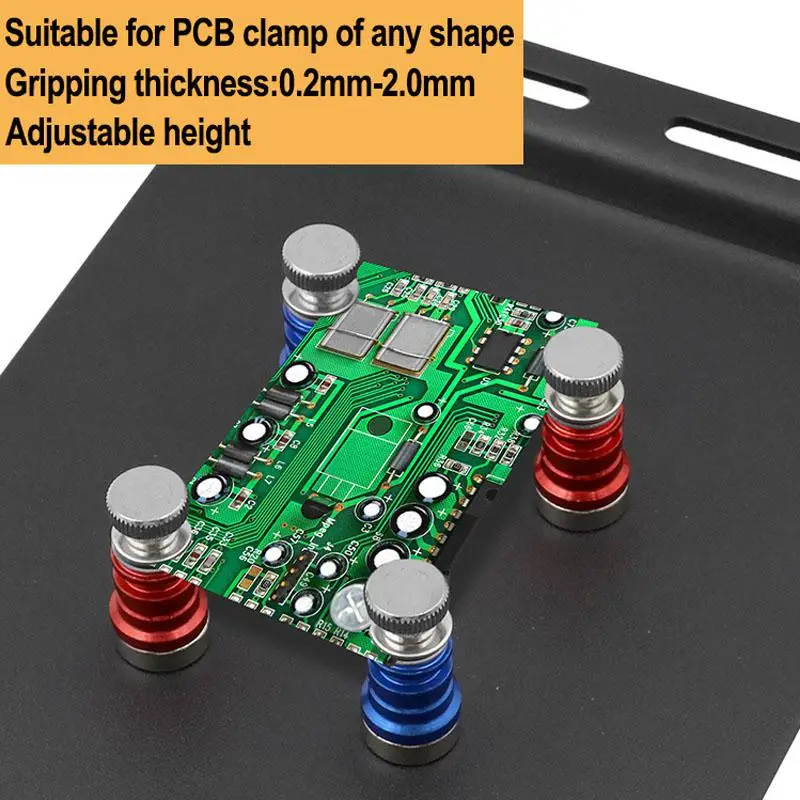 Adeeing 1 Набор Магнитных плат зажим Универсальный телефон PCB IC чип материнская плата