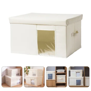 

1Pc Clothes Box Nice Safe Fine Container Storage Bin Oxford Cloth Box