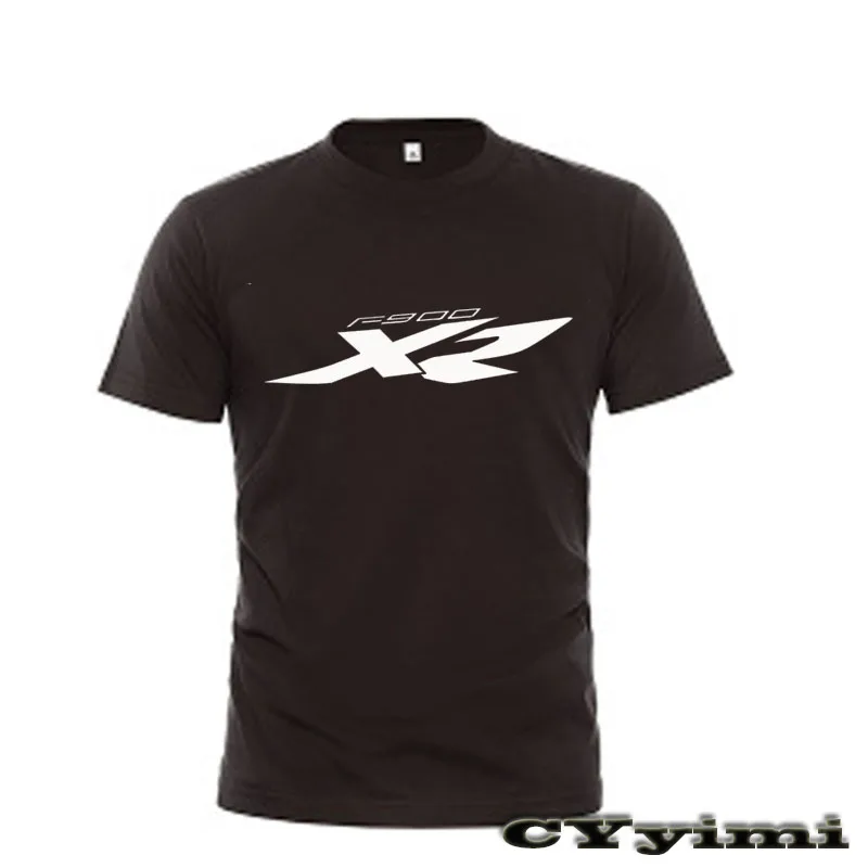 For BMW F900XR f900xr T Shirt Men New LOGO T-shirt 100% Cotton Summer Short Sleeve Round Neck Tees Male