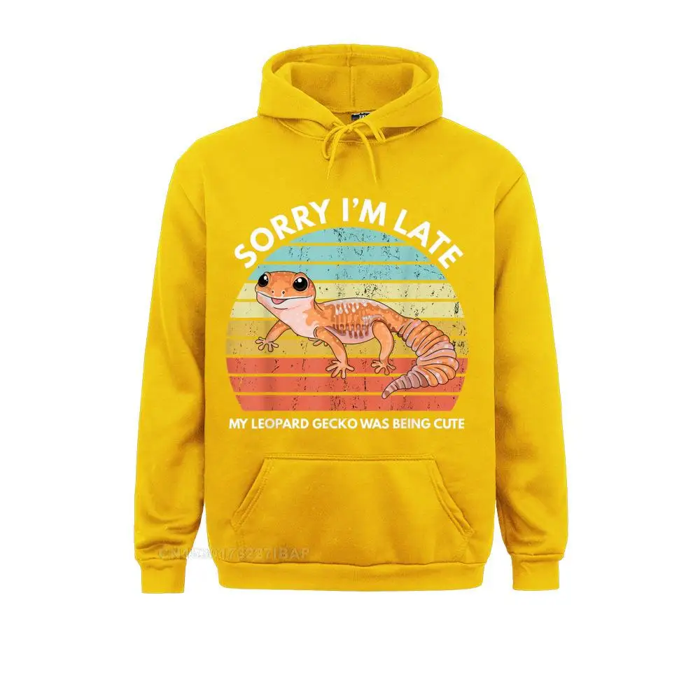 thumbnail image 1 of Lo siento, llego tarde. Mi gecko leopardo estaba siendo lindo. Sudadera con capucha divertida con gecko. Regalo de marca. Sudaderas de manga larga para hombre. Sudaderas con capucha de estilo simple., 1 of 5