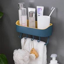 Пластик для хранения в ванной, на кухне стойка Органайзер душевая Полка Шкаф Дверь шкафа задняя вешалка полотенце губка держатель