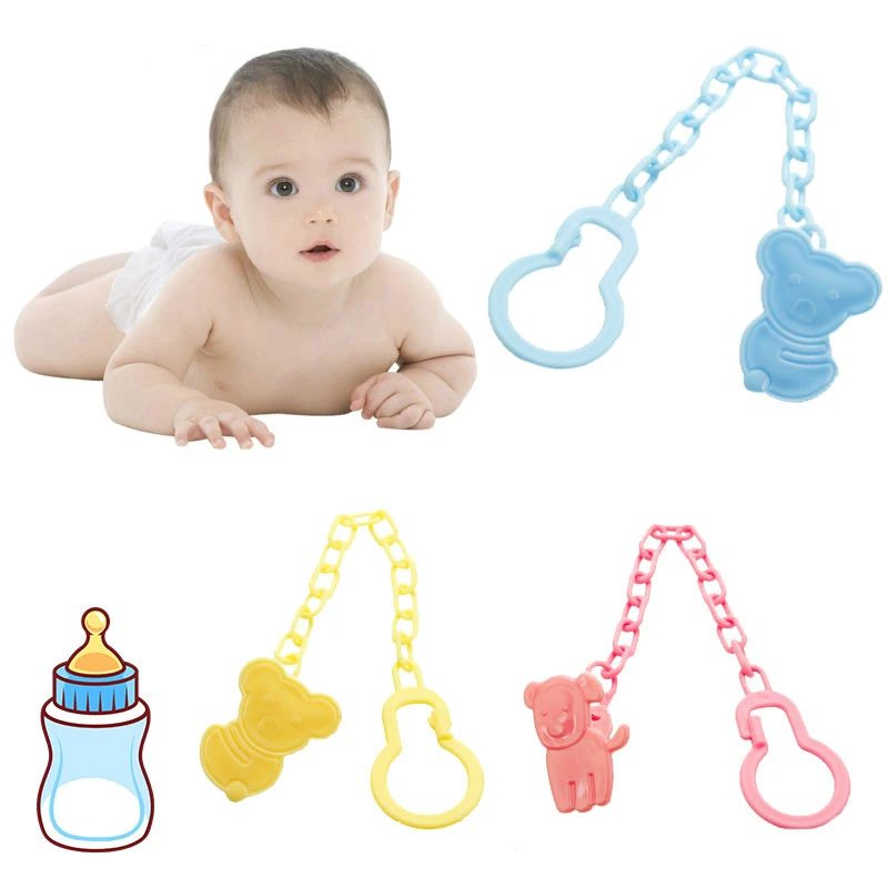 Cut Rate Pacifier-Clip Chain Anti-Lost-Chain-Accessories Feeding-Product Baby-Care Animal Cartoon 9jOgBe85