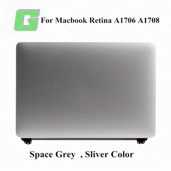

Grey A1706 Full LCD Display Screen Assembly For Macbook Pro A1706 LCD Screen Display Replacement2016 2017 year