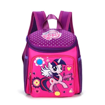 

My little Pony mochila bag Children's School Cute Bag plecak 3d Bag Cartoon Print Cute Anime kids Backpack Kindergarten