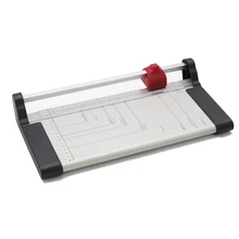 A4 роторный триммер для бумаги фото триммер 12 дюймов Длина резки ручной резак для бумаги прочные Офисные ножницы для бумаги для офиса