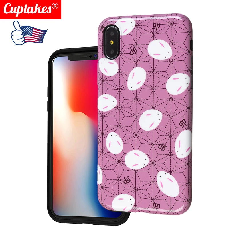 Милый мультяшный корейский чехол для телефона iPhone XS Max XR X 10 8 7 Plus 6 6S роскошный