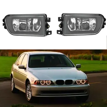 

Car Front Lower Bumper Fog Lights Housing No Bulbs for BMW 5-Series 1995-2000 E39 520 525 523 530 525li 535 523li Left Right O21