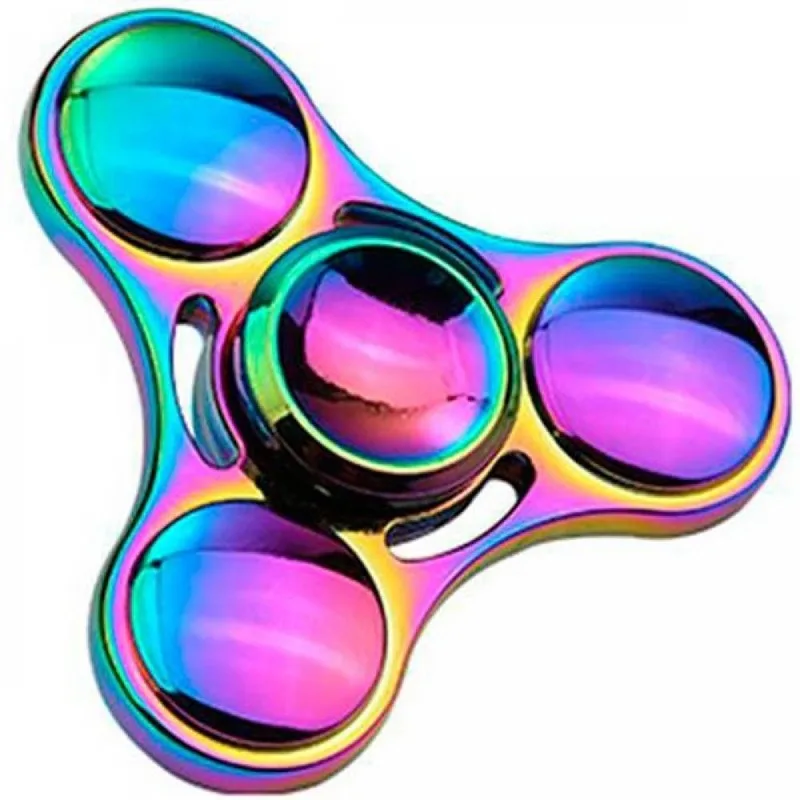 Colorful Hand Spinner Edc Fidget Spinner Rainbow Spiner Anti