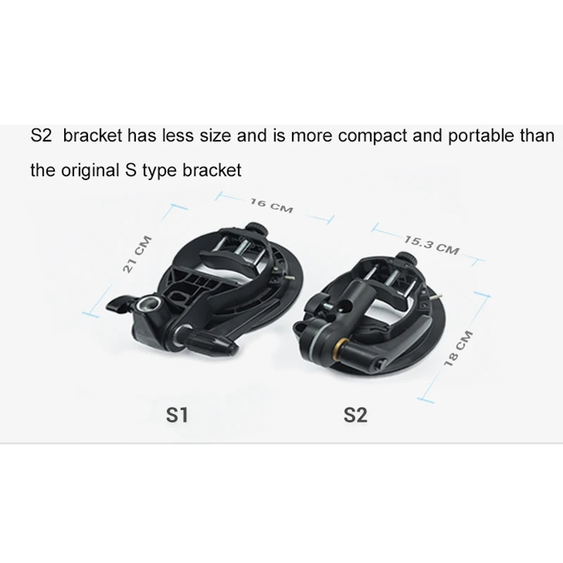 Godox Speedlite Bracket Bowens Mount Flash Holder for Godox V1 Round Head Speedlite V860II TT350 Series outdoor Flash bracket