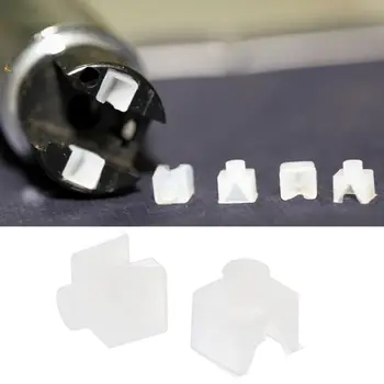 

1 Pair V Block Teflon Tonarmlager Tone Bearings Set Replacement for Lenco Vinyl Record Turntable